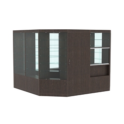 Павильон №6 из ДСП (9, 61 кв. м), Дуб Венге