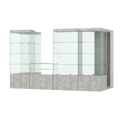 Павильон ИСТРА пристенный №2б (5, 87 кв.м), Метрополитан Грей