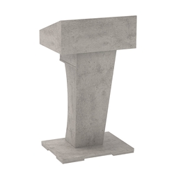 Кафедра для выступлений Конференс №23, Бетон Чикаго светло-серый F186 ST9