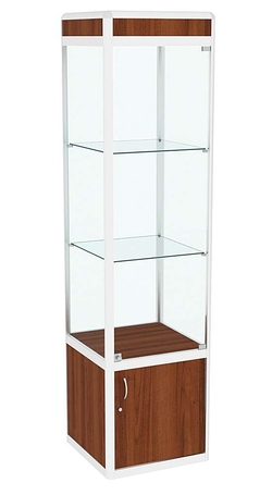 Витрина из профиля Стаканчик №1 , Орех