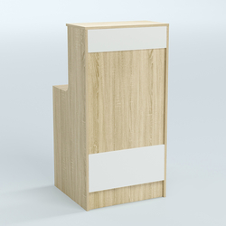 Ресепшен серии ПРАЙМ №2Б, Дуб Сонома + Белый