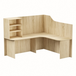 Ресепшен универсальный №2Б левосторонний, Дуб Сонома