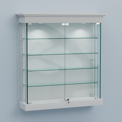 Витрина для музеев "Коллекция" настенная №2-4А-РЕГ, Белый