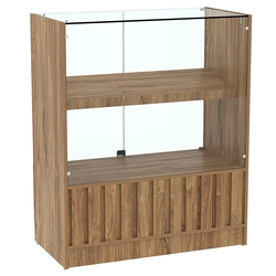 Прилавок серии "Смок" №6, Дуб канзас коричневый Н1113 ST10