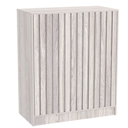 Прилавок под кассу серии "Смок" №1, Ясень Анкор светлый - U31104