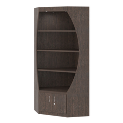 Стеллаж Гарант угловой №1, Дуб Венге