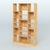 Стеллаж из ДСП серии ЛОФТ №12-2 с полками ДСП Дуб Золотистый