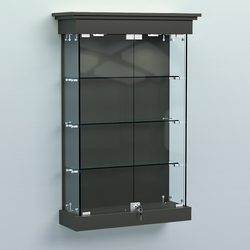 Витрина для музеев "Коллекция" настенная №1-3, Черный