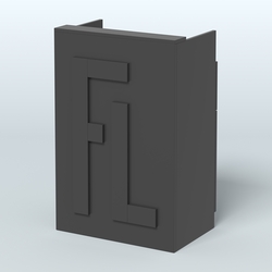 Прилавок "Фаберлинк" №3 под кассу, Черный