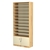Стеллаж из ДСП с 10-ю полками 400x900 мм серии LEVEL-10 №14 (З/C - ДВП) Дуб Золотистый и Крем Вайс