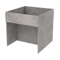 Корзина для распродаж из ДСП №8, Бетон Чикаго светло-серый F186 ST9