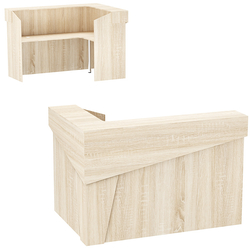 Стойка ресепшен АРТ №1A, Дуб Сонома