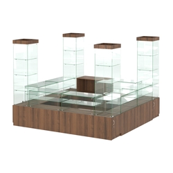 Павильон ИСТРА островной №1а (7, 29 кв.м), Орех