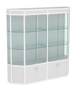 Витрина из профиля Трапеция №1 (2-ух метровая), Серый