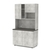 Офисная мини-кухня Индиго №5 Метрополитан Грей
