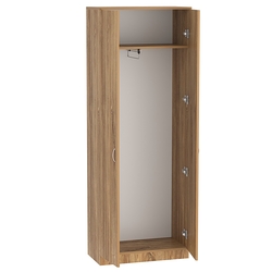 Шкаф офисный для одежды ШО-31, Дуб канзас коричневый Н1113 ST10