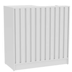 Прилавок под кассу серии "Смок" №3, Серый