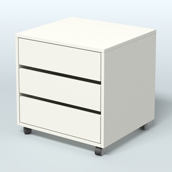 Тумба офисная "Вектор" №1, Белый