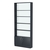 Стеллаж из ДСП с 4-мя полками 200x900 мм серии LEVEL-4 №10-1 (З/C - СТЕКЛО) Антрацит