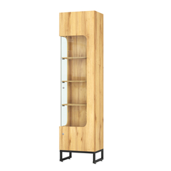 Витрина Монти №4 левая, Дуб Золотистый