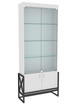 Витрина Лофт-Эконом №300-1, Серый