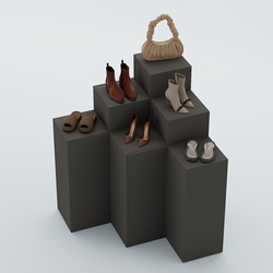 Демо-стенд Ступени-Шаг №2, Черный