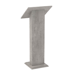 Кафедра для выступлений Конференс №29, Бетон Чикаго светло-серый F186 ST9