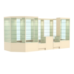 Павильон №14 из ДСП, Крем Вайс