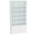 Витрина серии "Смок" №1-ДП-1000 (с доп. полками) Белый