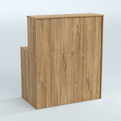 Ресепшен серии ПРАЙМ №1, Дуб Канзас коричневый