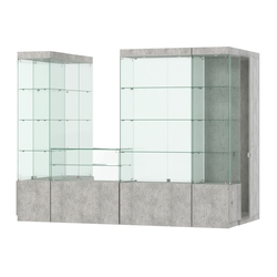 Павильон ИСТРА пристенный №4а (3, 64 кв.м), Метрополитан Грей