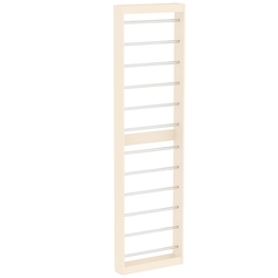 Торговый стеллаж под обои №2 узкий, Крем Вайс