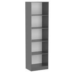 Стеллаж из ДСП №2-400 мм серии Эконом, Темно-Серый