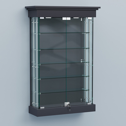 Витрина для музеев "Коллекция" настенная №1-5А-РЕГ, Антрацит