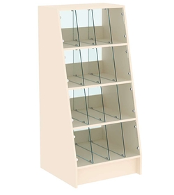 Прилавок для конфет и орехов с шестнадцатью ячейками №3-600, Крем Вайс