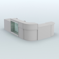 Угловой павильон Чай и Кофе с собой №6, Серый