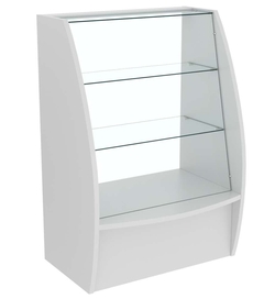 Прилавок Дюна №7 с наклонным фасадом, Серый