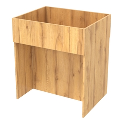 Корзина для распродаж из ДСП №3, Дуб Золотистый