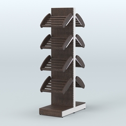 Островной стеллаж для хлеба и выпечки Феникс №6, Дуб Венге