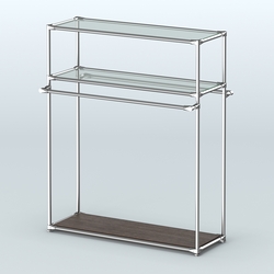 Островная торговая система ХРОМ 1200 мм №6, Дуб Венге