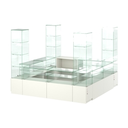 Павильон ИСТРА островной №1б (7, 29 кв.м), Белый