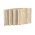 Комплект Мебельный щит 600*600мм из ДСП 16мм с кромкой - 4шт Дуб Сонома