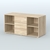Тумба сервисная Некста, цвет вяз + белый Дуб Сонома
