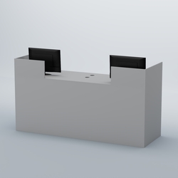 Ресепшен Атлант классический №1, Серый