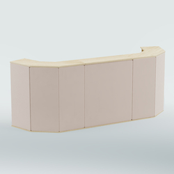 Ресепшен БАРОН №6 (ровная поверхность), Дуб сонома + 02 Beige