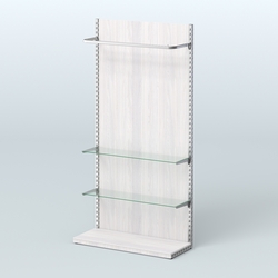 Система ЭЛЕГАНТ с ДСП №7 (1200 мм), Ясень Анкор светлый