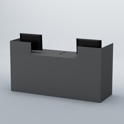 Ресепшен Атлант классический №1, Темно-Серый