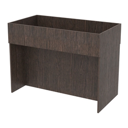 Корзина для распродаж из ДСП №7, Дуб Венге