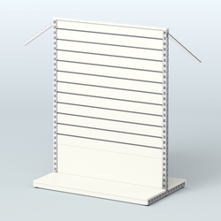 Система ЭЛЕГАНТ двусторонняя с экономпанелями, Белый