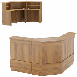 Комбинация ресепшенов Сеть №1-3-1, Орех